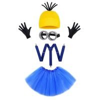 ราคา Despicable Me Minions ถัก Bobble Hat เครื่องแต่งกาย, 3-in-1 Minion Beanie สําหรับ Halloween Christmas คอสเพลย์ปาร์ตี้ชุด (42265129342)