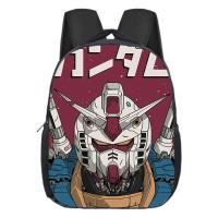 ราคา หุ่นยนต์กันดั้มบอยกระเป๋าเป้สะพายหลัง-12นิ้วอะนิเมะอนุบาลกีฬากระเป๋าเป้สะพายหลัง-เด็กสีดํากระเป๋านักเรียนนักเรียน (43963055963)