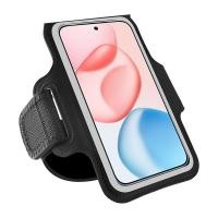 ราคา HAISSKY เข็มขัดยางยืดวิ่งกีฬา Armband กระเป๋าสําหรับ iPhone 17 16 15 14 13 12 Pro Max Plus Mini ผู้ชายผู้หญิงออกกําลังกายกลางแจ้งโทรศัพท์แขนสายรัดข้อมือกระเป๋า (40917577671)