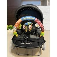 ราคา เปลโยก ยี่ห้อ Katoji รุ่น Happy Baby สีดำเทา พร้อมโมบาย (12757084359)