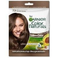 ราคา การ์นิเย่ครีมเปลี่ยนสีผม Garnier Color Naturals #7.3 สีน้ำตาลทอง (22667037199)