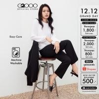 ราคา G2000 กางเกงขายาวสำหรับผู้หญิง Regular Straight Leg ทรง Regular Straight Leg รุ่น 5626108399 สีดำ (49400103040)