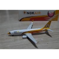 ราคา โมเดลเครื่องบินจำลองสายการบินนกแอร์ 1:400 nok air 737-800 HS-DBL นกสนุก (6095226713)