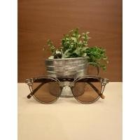 ราคา แว่นกันแดด ทรงกลมหยดน้ำ เลนส์สีชาใส (25173670174)