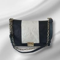 ราคา Emporio Armani กระเป๋าสะพายสีขาวดำ (27258154233)