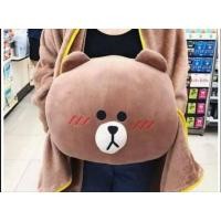 ราคา หมอนผ้าห่มหมีบราวน์ หมอนซุกมือ (18303699571)