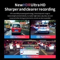 ราคา F986W HP Recorder 1296P Camera HD Night Vision Parking Monitoring WiFi Car DVR Video Loop Recording (24586534237)