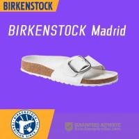 ราคา BIRKENSTOCK Madrid Bright white Sandal（ของแท้ 100%） (42615126150)