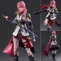ราคา Model Figma งานแท้ ฟิกม่า Figure ฟิกเกอร์ Play Arts Kai Dissidia Final Fantasy XIII ไฟนอลแฟนตาซี Lightning ไลท์นิ่ง (5007005038)