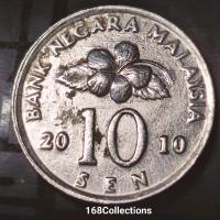 ราคา เหsีeญเก่าสะสม 10 เซน ปท.มาเลเซียปี 2010(2553)ผ่านใช้ (26074027376)