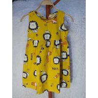ราคา เดรสเด็ก ลายสิงโต สีเหลืองสดใส ชุดน่ารักสำหรับเด็กผู้หญิง ใส่สบาย แขนกุด ลายการ์ตูนสิงโต (41822922366)