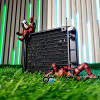 ราคา หม้อน้ําระบายความร้อนอลูมิเนียม พัดลมเดี่ยว 120mm ex Corsair (สีดํา) (26443019177)