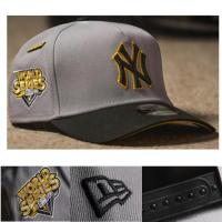 ราคา หมวก New Era 9Forty สีเหลืองและดำ ออกแบบพิเศษสำหรับ New York Yankees World Series 2009 (46900035127)