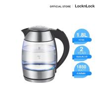 ราคา LocknLock กาต้มน้ำไฟฟ้า Glass Electric Kettle ความจุ 1.8 L. รุ่น EJK418SLV (1835403525)