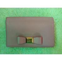 ราคา กระเป๋าสตางค์หนังแท้สีชมพูlouisfotaine (18244063995)