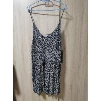 ราคา จั้มสูทขาสั้นลายดอกเดซี่สีกรม (21307486832)