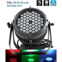 ราคา ไฟพาร์ ไฟเวที ไฟผับ ไฟเธค PAR 54 / 3W 3in1 LED Par Lights Stage 54 x 3W LED = 162 Watt สีRGB PAR 54 DMX512 (6650931394)