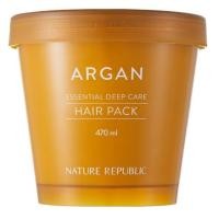 ราคา [K-Beauty] Nature Republic Argan Essential Deep Care Hair Pack ความจุขนาดใหญ่ 470ml 1 ea. (41674260337)