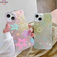 ราคา สําหรับ Vivo V30 V29 V27 V25 Pro V30e V29e V27e V25e V23e V9 S1 U10 Y85 เคสโทรศัพท์ Silver Feather Holographic เลเซอร์กรณีสีสัน star รูปแบบฝาครอบ (28205325854)