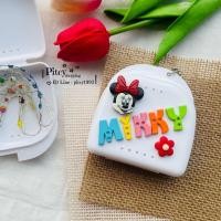 ราคา กล่องรีเทนเนอร์ กล่องใส่รีเทนเนอร์ กล่องใส่ฟันปลอม (3848440816)