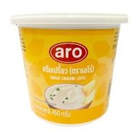 ราคา เอโร่ ครีมเปรี้ยว 450 ก. ส่งแบบ express delivery (40263706349)