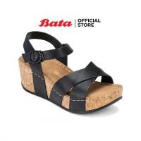 ราคา Bata บาจา รองเท้าส้นสูงรัดส้น สูง 3 นิ้ว สำหรับผู้หญิง รุ่น BETTY สีดำ รหัส 6316206 (24091705049)