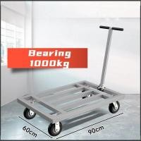 ราคา รถเข็นเหล็กแบบพกพา bearing1500KG/1000กก./150กก. รถบรรทุกมือคุณภาพสูงรถเข็นพับได้รถเข็นเสริม f. ต้องการสายบันจี้ (41876781119)