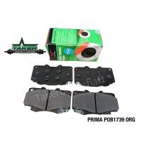 ราคา ผ้าเบรคหน้า ผ้าเบรคแท้ Prima PDB1739 สำหรับ Toyota Vigo 4WD,Fortuner ปี04 ขึ้นไป (20272505850)