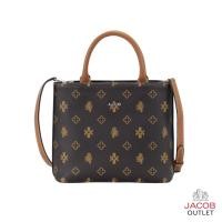 ราคา JACOB กระเป๋าถือสตรี ดีไซน์ลายสิงห์ผสมผสานลายไทย รุ่น 40638P (41015133285)