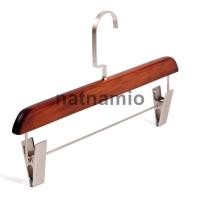 ราคา ไม้แขวน ไม้หนีบกางเกง ไม้หนีบกระโปรง ไม้แขวนกางเกง ไม้แขวนกระโปรง ไม้แขวนไม้ ธนูสีน้ำตาลเข้ม แพค10อัน รหัสHG217 (1698045085)