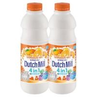 ราคา HOT ดัชมิลล์ นมเปรี้ยว รสส้ม 830มล. x 2 ขวด Dutchmill orange yoghurt 830ml x 2 bottles (5764149909)