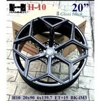 ราคา ล้อแม็กซ์ HAMMER​ M-​10ขอบ20 6รู139.7กว้าง9นิ้ว ET15ล้อแม็กซ์ งานคุณภาพแข็งแรงล้อ​แม็กซ์​ในเครือ​บริษัท​เลนโซ่(ราคา4ล้อ) (43474640185)