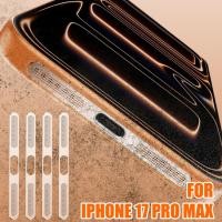 ราคา กรองฝุ่นโลหะ- เข้ากันได้กับ iPhone 17 Pro Max - ลําโพงสีส้ม/การป้องกันพอร์ตกับเศษ 1/3/5 ชุด (55202075295)