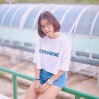 ราคา converse crop oversize | (316233735)