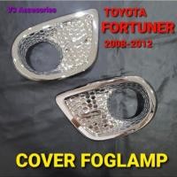 ราคา TOYOTA FORTUNER 2008-2012 Chrome Foglamp Garnish/ฝาครอบ (40672677839)