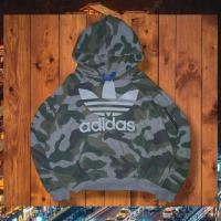 ราคา เสื้อแจ็คเก็ตมีฮู้ด Adidas Camo 3foil (20694443610)