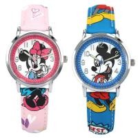 ราคา นาฬิกาข้อมือสายหนังลายการ์ตูนมิกกี้เมาส์สำหรับเด็ก (2535263257)