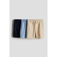 ราคา H&M(เอชแอนด์เอ็ม) กางเกงขาสั้นแพ็ก 3 ตัว Boy 3-pack shorts 1227847_2 (29971379482)