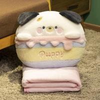 ราคา กระต่ายผ้าห่มหมอนอุ่นมือสองในหนึ่งเดียวการแทรกแซงสำนักงานสาวนอนหลับหมอนงีบเบาะโซฟาเบาะ (28953842365)