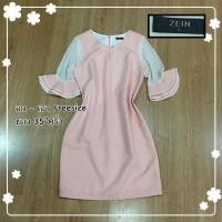ราคา เดรสสีส้มโอรส brand Zein แท้ (3749763060)