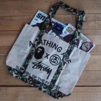 ราคา A BATHING APE X STUSSY TOTE BAG (26015189)