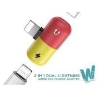 ราคา iPhone Lightning อะแดปเตอร์ ชาร์จ+ฟังเพลง | 2 in 1 Dual Lightning Audio and Charge Adapter (5134671439)