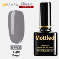 ราคา ยาทาเล็บ เจล Gel Nail Polish HAAR x Mottled Glaze Tone โทน เกลซ น้ำตาลเคลือบ สี ฟ้า เทา จัดจำหน่ายโดย HAAR Distribute... (3622955216)