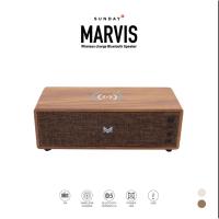 ราคา SUNDAY MARVIS Bluetooth Speaker (Wireless Fast Charge 10W) ลำโฑงบลูธ เป็นแท่นชาร์จไร้สายได้ (14287992507)