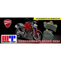 ราคา ผ้าเบรค Maxum-tech เนื้อ Sinter สำหรับ Ducati Monster795/Monster796/Hypermontard 796 (18409111632)