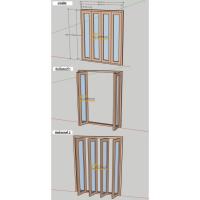 ราคา จัดส่งฟรีชุดวงกบบานประตู ไม้สัก ไม้แดง ราคาส่งจากโรงงานโดยตรง (41450166892)