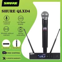 ราคา Shure QLXD4 ไมโครโฟนไร้สายหนึ่งขั้นตอนตัวรับสัญญาณไมโครโฟนประสิทธิภาพโดยเฉพาะ (25735504118)
