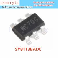 ราคา 5 ชิ้น/ล็อต Original SY8113BADC SY8113B SY8113 ผ้าไหมพิมพ์ WC TSOT-23-6 Synchronous Buck DC-DC แรงดันไฟฟ้าชิป (42575695091)