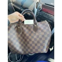 ราคา กระเป๋าหลุยส์มือสองของแท้ LV Speedy 30 Damier (8303400417)