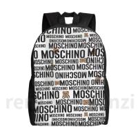 ราคา MOSCHINO กระเป๋านักเรียน มอสชิโน กระเป๋าเป้สะพายหลังการ์ตูนแฟชั่นชายกระเป๋านักเรียนนักเรียนเดินทางกระเป๋าเป้สะพายหลัง (29383675634)